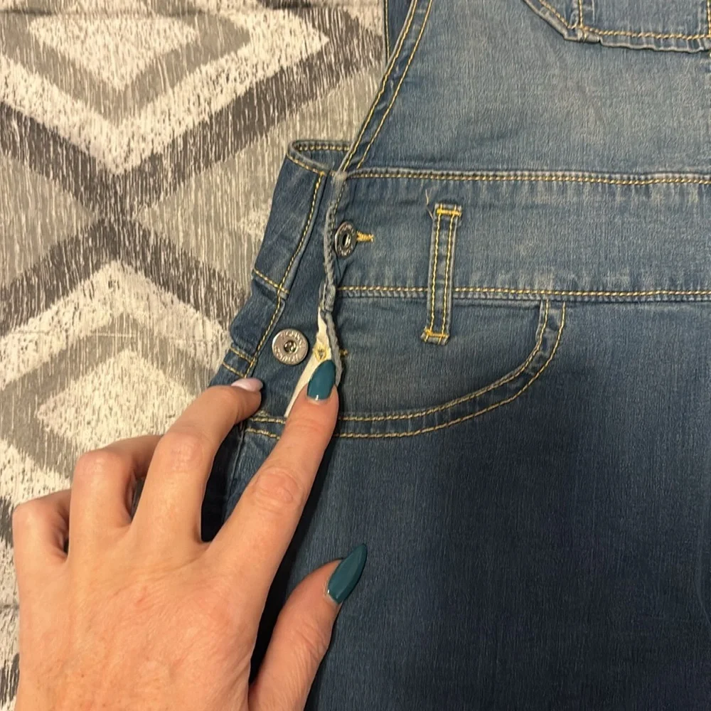 Fiorucci Denim Overalls Shorts